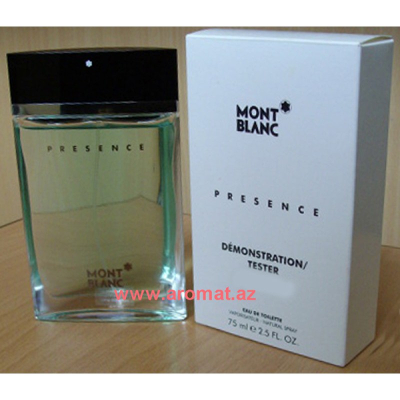 Mont Blanc presence edt 75 ml man tester
